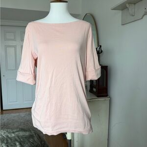 Ralph Lauren Soft Pink Short Sleeve Tee